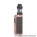 Authentic Augvape FOXY ONE 120W VW Starter Kit - Copper + Wood Pattern Leather, 5~120W, 5.0ml / 3.5ml, 1 x 20700 / 21700 / 18650