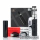 Authentic Augvape FOXY ONE 120W VW Starter Kit - Copper + Wood Pattern Leather, 5~120W, 5.0ml / 3.5ml, 1 x 20700 / 21700 / 18650