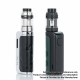 Authentic Augvape FOXY ONE 120W VW Starter Kit - Gunmetal + Brown Leather, 5~120W, 5.0ml / 3.5ml, 1 x 20700 / 21700 / 18650