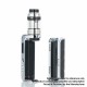 Authentic Augvape FOXY ONE 120W VW Starter Kit - Silver + Black Leather, 5~120W, 5.0ml / 3.5ml, 1 x 20700 / 21700 / 18650