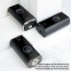 Authentic Oumier Blade TC VW Box Mod - Black, VW 5~200W, TC 200~600'F / 100~315'C, 1.3" TFT Screen, 2 x 18650