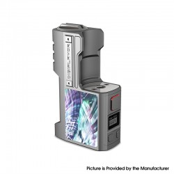 [Ships from Bonded Warehouse] Authentic Digi Z1 SBS 80W VW Box Mod - Silver Gray Scallop Shell, 5~80W, 1 x 18650