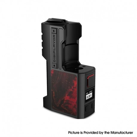 Authentic Digi Z1 SBS 80W VW Variable Wattage Box Mod - Black Stabwood, 5~80W, 1 x 18650