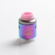 Authentic Hellvape Hellbeast RDA Rebuildable Dripping Vape Atomizer w/ BF Pin - Rainbow, Stainless Steel, 24mm Diameter