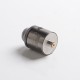 Authentic Hellvape Hellbeast RDA Rebuildable Dripping Vape Atomizer w/ BF Pin - Gun Metal, Stainless Steel, 24mm Diameter