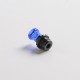 Authentic VXV Soulmate RTA Pod Replacement Tank Tube + 510 Drip Tip - Blue + Black