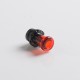 Authentic VXV Soulmate RTA Pod Replacement Tank Tube + 510 Drip Tip - Red + Black