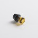 Authentic VXV Soulmate RTA Pod Replacement Tank Tube + 510 Drip Tip - Amber + Black