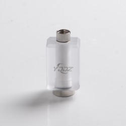Authentic YDDZ A1 510 Thread Adapter Connector for dotMod dotAIO Pod System Kit - White + Silver, POM + Stainless Steel
