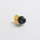 Authentic VXV Soulmate RTA Pod Replacement Tank Tube + 510 Drip Tip - Amber + Black