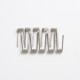 Authentic Coilology Tri-Core Fused Clapton Prebuilt Coil for RTA / RDA Vape Atomizer - Ni80, 3-28 / 36GA, 0.32ohm (10 PCS)