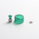 Authentic VXV Soulmate RTA Pod Replacement Tank Tube + 510 Drip Tip - Green + SS