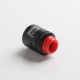 Authentic Hellvape Hellbeast RDA Rebuildable Dripping Vape Atomizer w/ BF Pin - Matte Black, Stainless Steel, 24mm Diameter