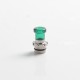 Authentic VXV Soulmate RTA Pod Replacement Tank Tube + 510 Drip Tip - Green + SS