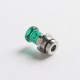 Authentic VXV Soulmate RTA Pod Replacement Tank Tube + 510 Drip Tip - Green + SS