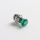 Authentic VXV Soulmate RTA Pod Replacement Tank Tube + 510 Drip Tip - Green + SS
