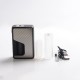 Authentic Vandy Vape Pulse V2 II 95W TC VW BF Squonk Squeeze Vape Box Mod - Silver Carbon Fiber, 5~95W, 1 x 18650 /20700 / 21700