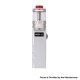 Authentic Steam Crave Aromamizer Titan V1.5 VV Box Mod + Titan V2 RDTA Combo Kit - Silver, 0.1~8.4V, 4 x 18650, 20ml / 32ml