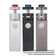 Authentic Steam Crave Aromamizer Titan V1.5 VV Box Mod + Titan V2 RDTA Combo Kit - Silver, 0.1~8.4V, 4 x 18650, 20ml / 32ml