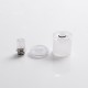 Authentic KIZOKU Limit MTL RTA Replacement PC Tank Tube Kit with Drip Tip - Translucent