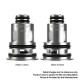[Ships from Bonded Warehouse] Authentic Vapefly Optima 80W Pod Mod Kit Replacement Mesh Coil Head - 0.3ohm (30~40W) (5 PCS)