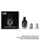 Authentic Eleaf GTL Mini Pod Tank Atomizer for iSolo Air Mod - Gun Metal, 2.0ml, 0.8ohm / 1.2ohm, 22 Diameter