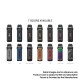 [Ships from Bonded Warehouse] Authentic SMOK IPX 80 80W VW Pod Mod + 5.5ml RPM 2 Pod Cartridge Pod Kit - Fluid Black Grey, 1~80W