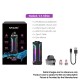 [Ships from Bonded Warehouse] Authentic SMOK IPX 80 80W VW Pod Mod + 5.5ml RPM 2 Pod Cartridge Pod Kit - Fluid Black Grey, 1~80W