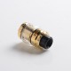 Authentic Vandy Vape Kylin Mini V2 RTA Rebuildable Tank Vape Atomizer - Gold, 3.0 / 5.0ml, 24.4mm Diameter