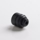 Authentic Yachtvape Claymore RDA Rebuildable Dripping Vape Atomizer w/ BF Pin - Black, 24mm diameter