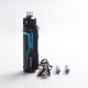 Authentic VOOPOO Argus X 80W Pod System Vape Mod Kit - Litchi Leather & Blue, 5~80W, 1 x 18650, 4.5ml, 0.15ohm / 0.3ohm