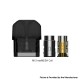 Authentic Wotofo Manik Mini Pod System Kit Replacement Mini Pod Cartridge - 3.0ml, M12 nexMESH Coil 0.6ohm (3 PCS)