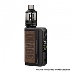 Authentic Voopoo Drag 3 177W VW Mod + TPP Tank Kit - Sandy Brown, 5~177W, 2 x 18650, GENE.FAN 2.0 Chip, 5.5ml, 0.15ohm / 0.2ohm