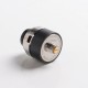 Authentic Yachtvape Claymore RDA Rebuildable Dripping Vape Atomizer w/ BF Pin - Silver + Black, 24mm diameter