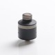 Authentic BP Mods Bushido V3 RDA Rebuildable Dripping Atomizer w/ BF Pin - DLC Black + Gun Metal, Stainless Steel, 22mm Diameter