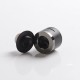 Authentic BP Mods Bushido V3 RDA Rebuildable Dripping Atomizer w/ BF Pin - DLC Black + Gun Metal, Stainless Steel, 22mm Diameter