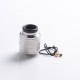 Authentic Augvape DRUGA 2 BF RDA Rebuildable Dripping Vape Atomizer - Silver, Stainless Steel, 24mm Diameter