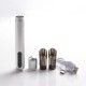 Authentic Curdo Odin Mini 30W Pod System Kit - Silver, 600mAh, 1~30W, 0.87"LED, 2.0ml, 1.0ohm