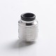 Authentic Augvape DRUGA 2 BF RDA Rebuildable Dripping Vape Atomizer - Silver, Stainless Steel, 24mm Diameter