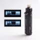Authentic VOOPOO Argus X 80W Pod System Vape Mod Kit - Carbon Fiber & Black, 5~80W, 1 x 18650, 4.5ml, 0.15ohm / 0.3ohm