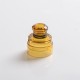 Authentic Yachtvape Claymore RDA Replacement Top Cap + Drip Tip - Translucent Amber