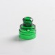 Authentic Yachtvape Claymore RDA Replacement Top Cap + Drip Tip - Translucent Green