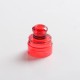 Authentic Yachtvape Claymore RDA Replacement Top Cap + Drip Tip - Translucent Red