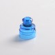 Authentic Yachtvape Claymore RDA Replacement Top Cap + Drip Tip - Translucent Blue