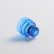 Authentic Yachtvape Claymore RDA Replacement Top Cap + Drip Tip - Translucent Blue