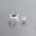 Authentic Yachtvape Claymore RDA Replacement Top Cap + Drip Tip - Translucent