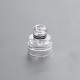 Authentic Yachtvape Claymore RDA Replacement Top Cap + Drip Tip - Translucent