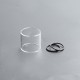 Authentic Ambition Mods and The Vaping Gentlemen Club Bishop MTL RTA Replacement Tank Tube - Transparent, Glass, 4.0ml