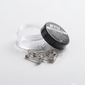 Authentic ETU Pre-built Coil Wire for RDA Atomizer - 0.72ohm, Ni80, Kernel 28GA x 2 + 40GA, Wrapped 0.3 x 2 + 0.1 (10 PCS)