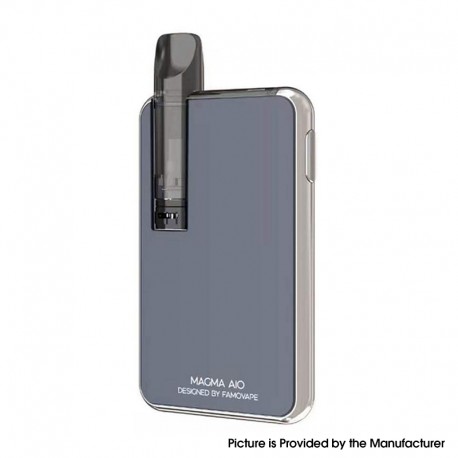 Authentic Famovape Magma AIO 40W Pod System Starter Kit - Dark Blue, 5~40W, 900mAh, 2.0ml Pod Cartridge, 0.4ohm / 1.2ohm